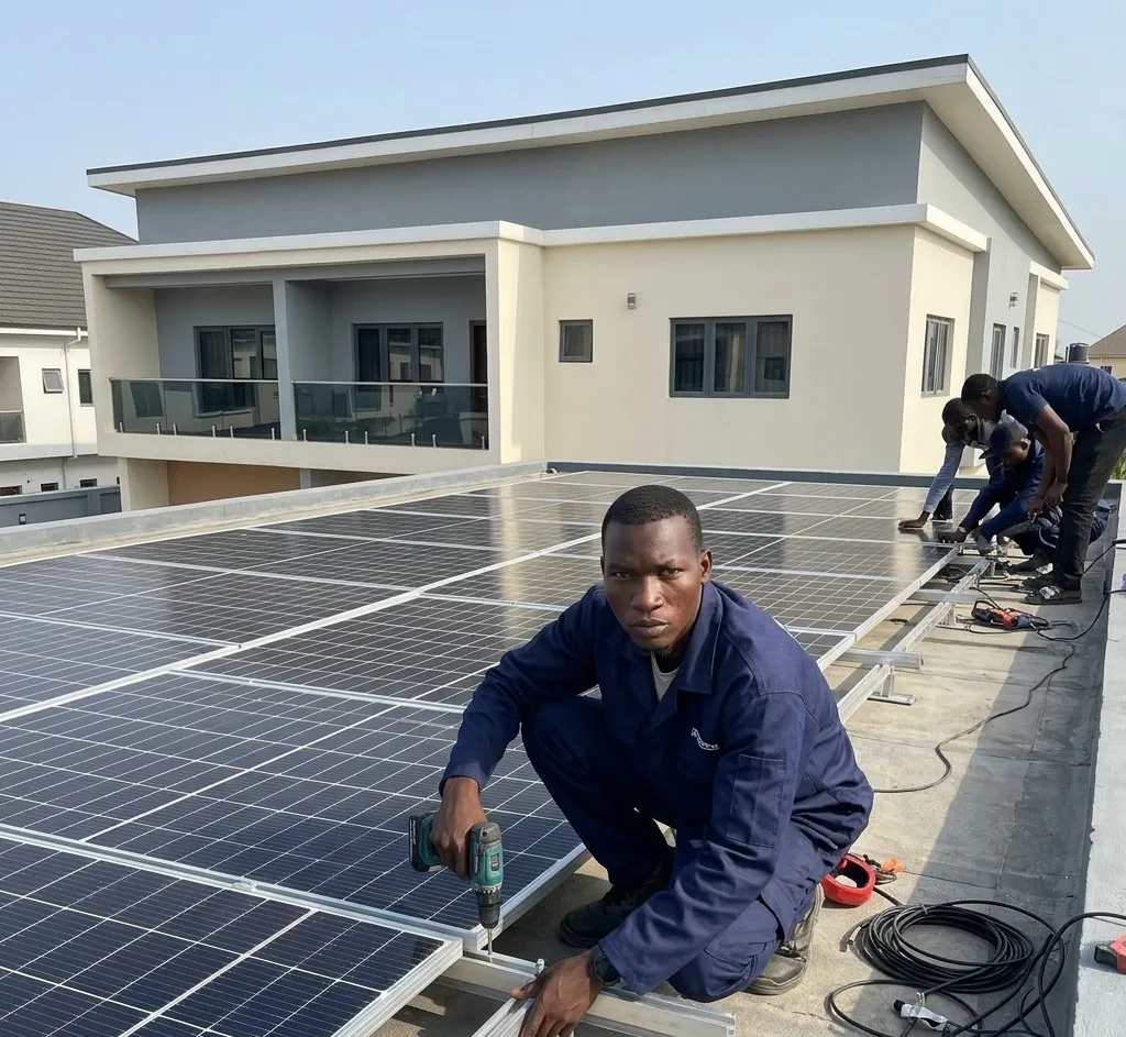 Infrastructure réseau informatique bureau Adjohoun